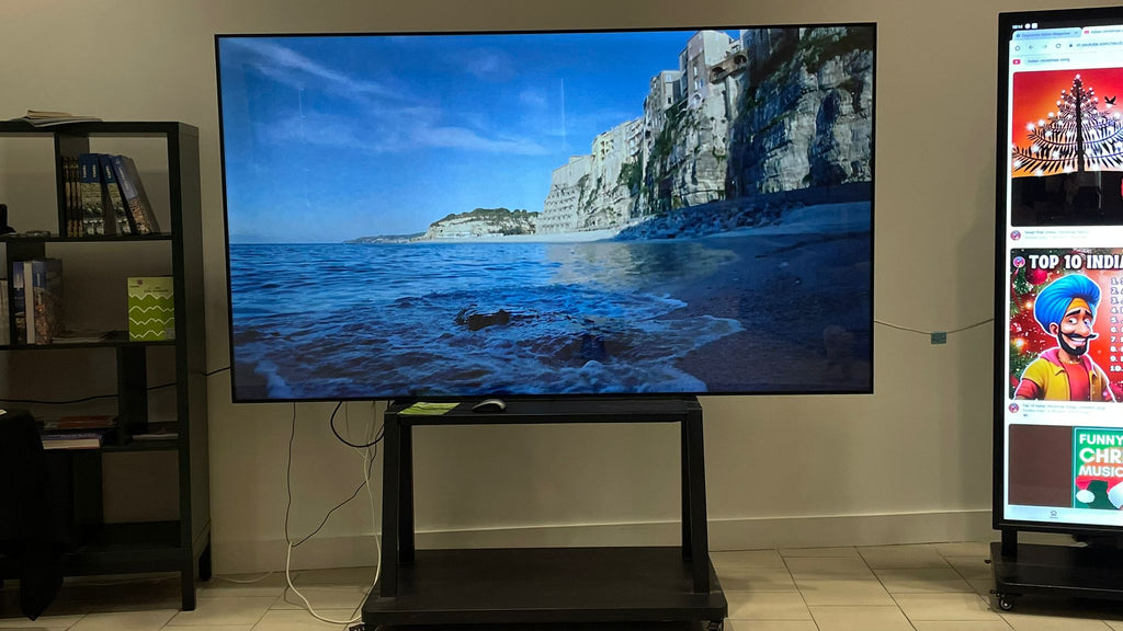 Smart TV + Heavy-Duty Mobile Trolley Bundle – Save $2,500!