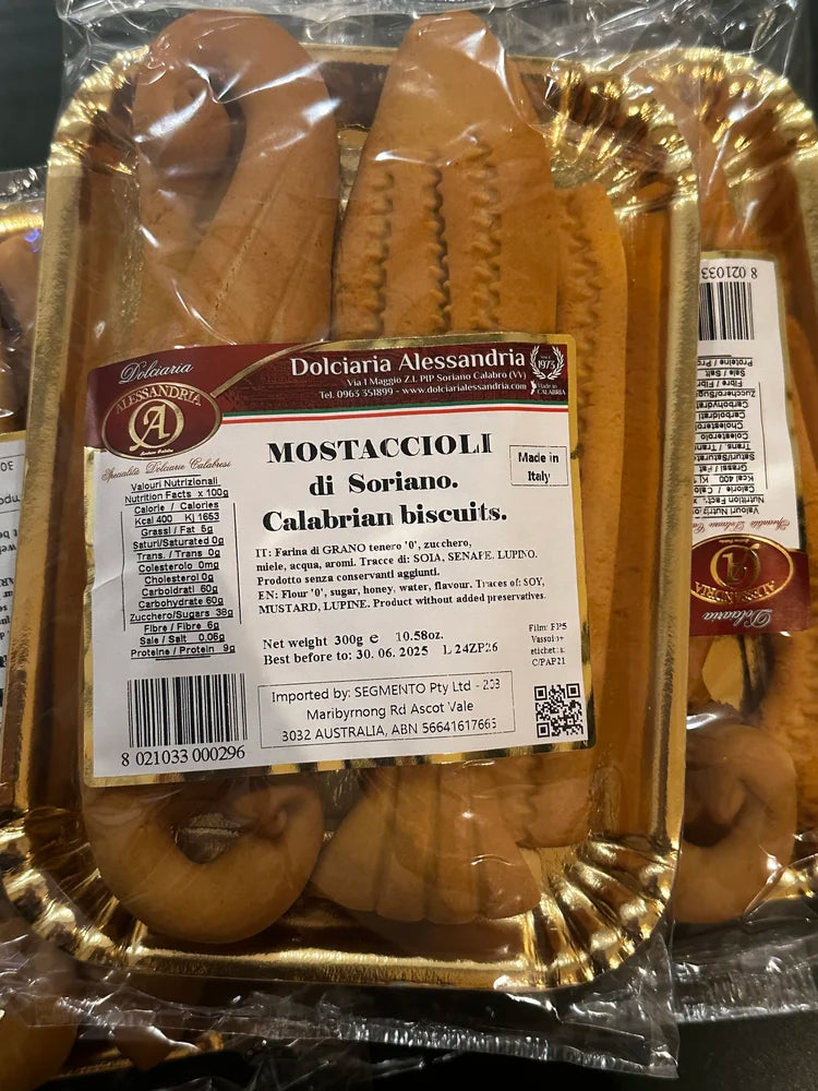 Dolciaria Alessandria Mostaccioli di Soriano - Calabrian Biscuits 300g