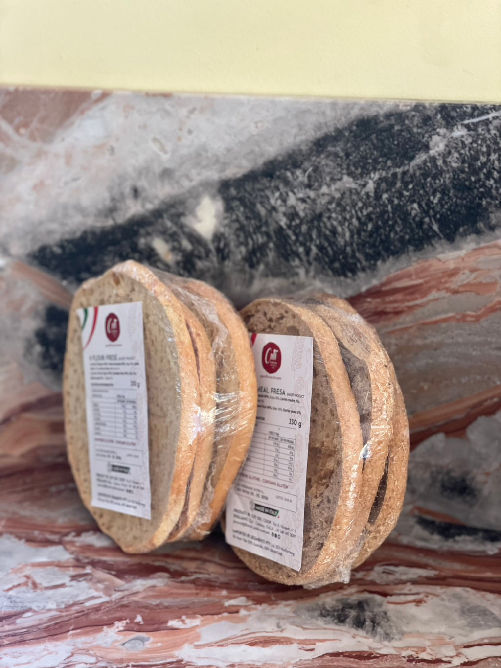 Cutì Wholemeal Fresa Bread - Italian Panifici Cutì Bakery Product 330g