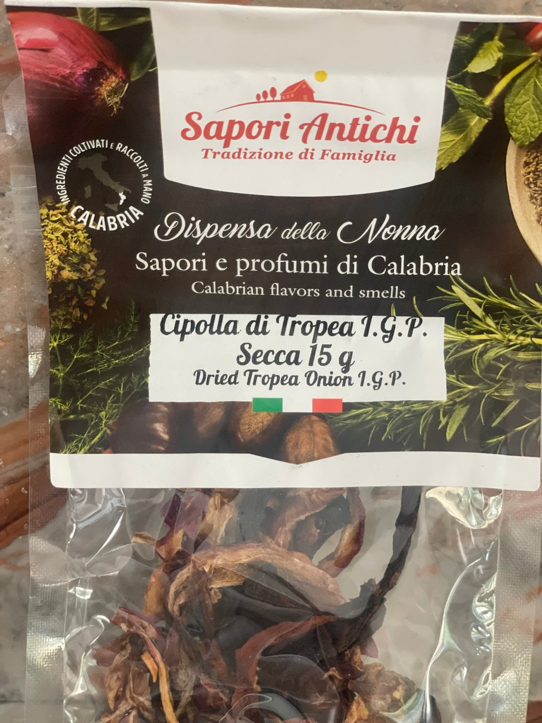 Saporì Antichi Dried Tropea Onion I.G.P.