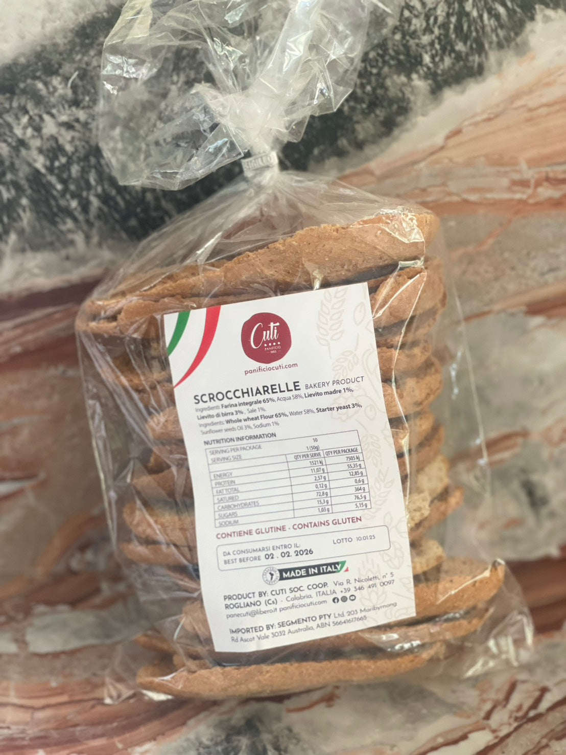 Cutì Wholemeal Scrocchiarella