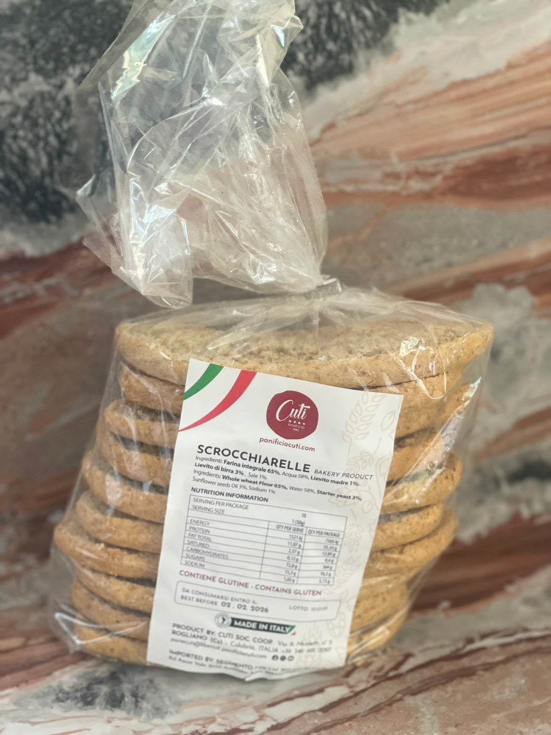 Cutì Wholemeal Scrocchiarella
