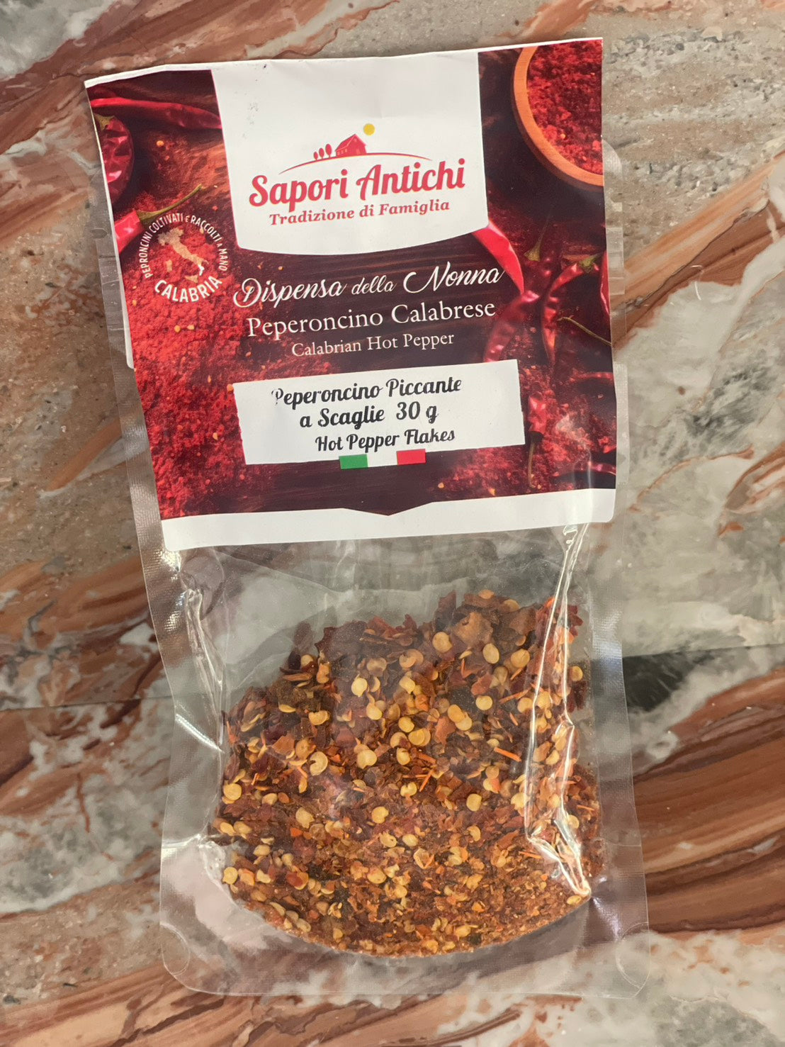Saporì Antichi Calabrian Hot Pepper Flakes