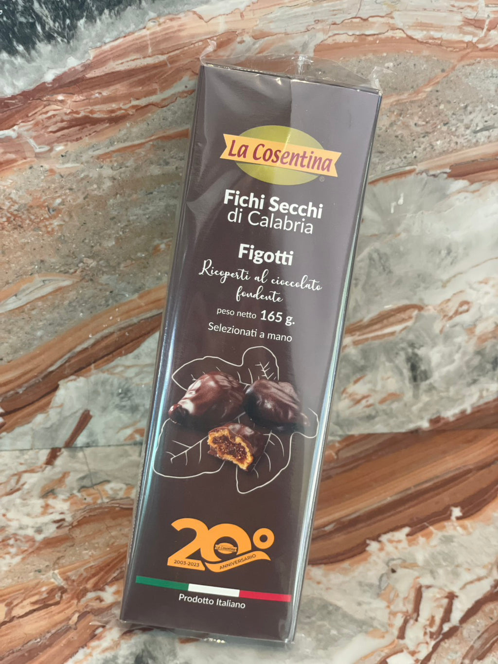 Dark Chocolate–Covered Dried Calabrian Figs (Figotti) – La Cosentina (165 g)