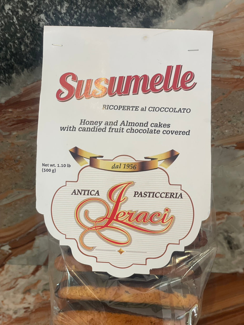 Chocolate-Covered Susumelle – Antica Pasticceria Jeraci (500 g)