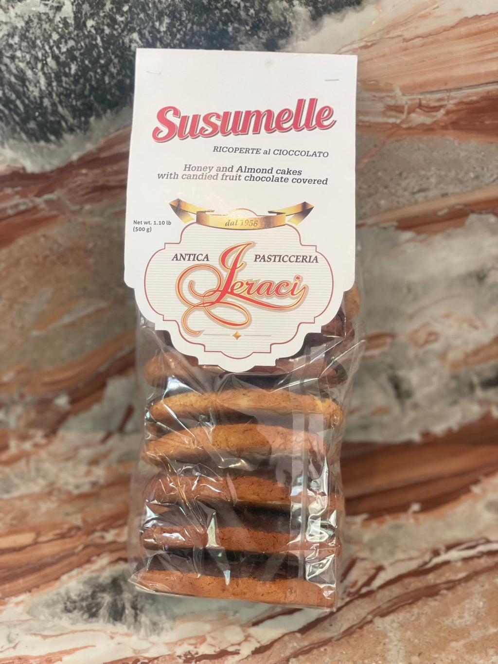 Chocolate-Covered Susumelle – Antica Pasticceria Jeraci (500 g)